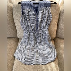 Gap Size Small Summer Dress with Tie Waist— lined